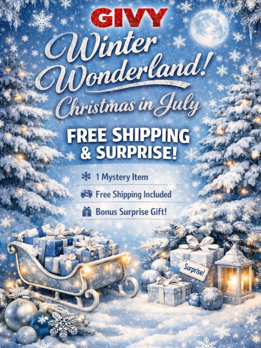 Christmas In July- Flyer